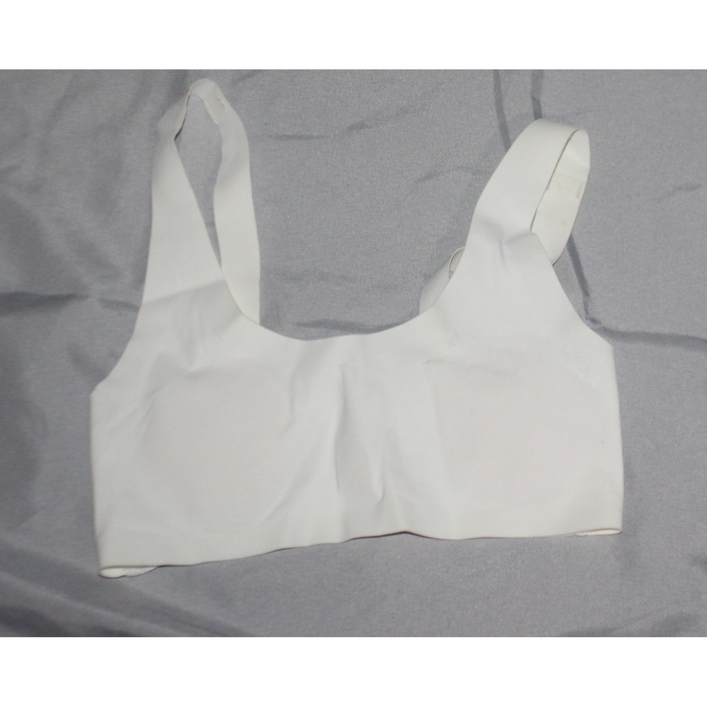 Hanes Pullover Bra Girls Teen Comfort Seamless White Removable Pads S Training